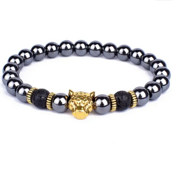 Magnetic Bracelet,Leopard Bracelet,Magnetic Beads Bracelet - Picture 1 of 1